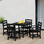 Polytrends Shoreside 5-Piece Arm Chair Dining Set