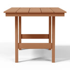 Polytrends Shoreside 6-Piece Side Chair Dining Set With Bench