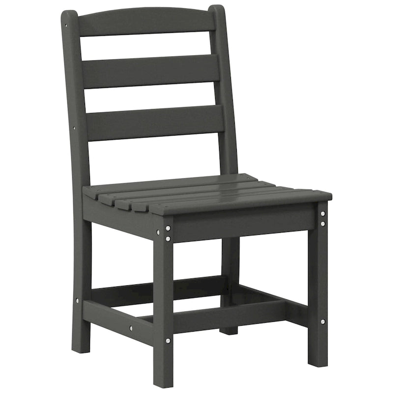 Polytrends Shoreside Outdoor Patio Armless Dining Side Chair