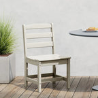 Polytrends Shoreside Outdoor Patio Armless Dining Side Chair