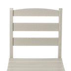 Polytrends Shoreside Outdoor Patio Armless Dining Side Chair