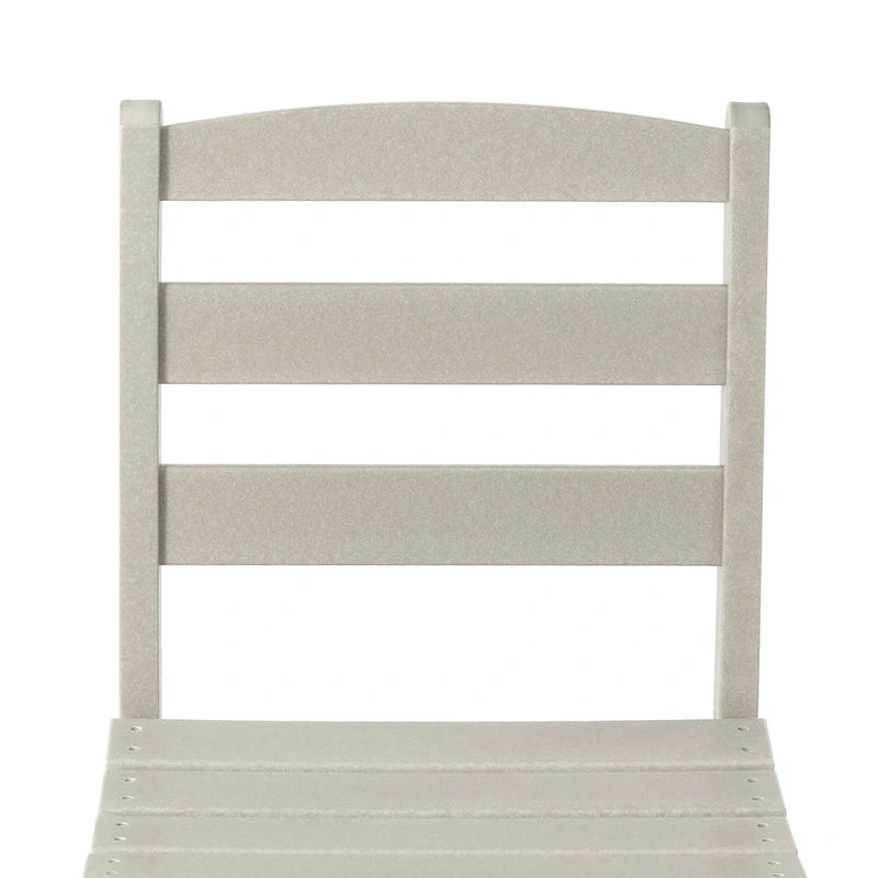 Polytrends Shoreside Outdoor Patio Armless Dining Side Chair