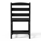Polytrends Shoreside Outdoor Patio Armless Dining Side Chair
