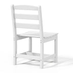 Polytrends Shoreside Outdoor Patio Armless Dining Side Chair