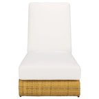 SAFAVIEH Outdoor Vale Chaise Lounge Chair with Cushion - 24W x 78D x 31H