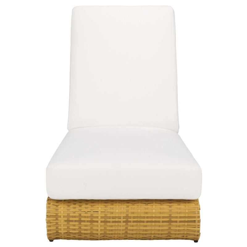 SAFAVIEH Outdoor Vale Chaise Lounge Chair with Cushion - 24W x 78D x 31H