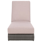 SAFAVIEH Outdoor Vale Chaise Lounge Chair with Cushion - 24W x 78D x 31H