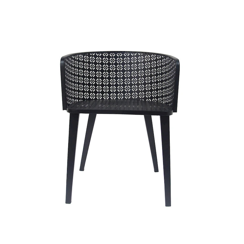 Christopher Knight Home - Milan Durable Outdoor Dining Chair Set for Stylish Gatherings