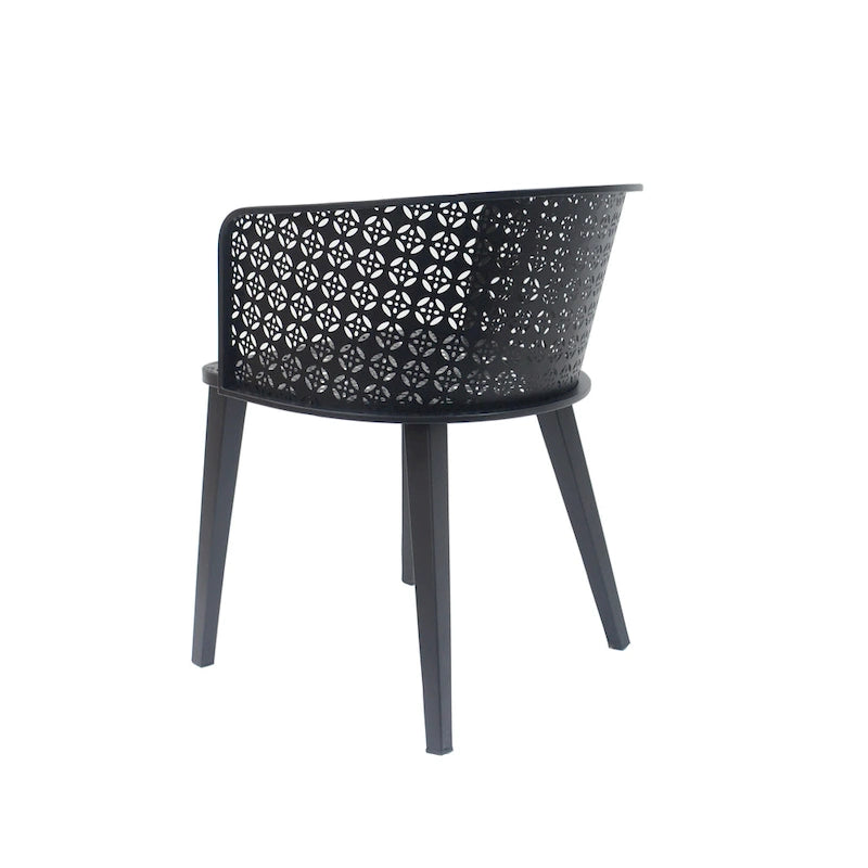 Christopher Knight Home - Milan Durable Outdoor Dining Chair Set for Stylish Gatherings