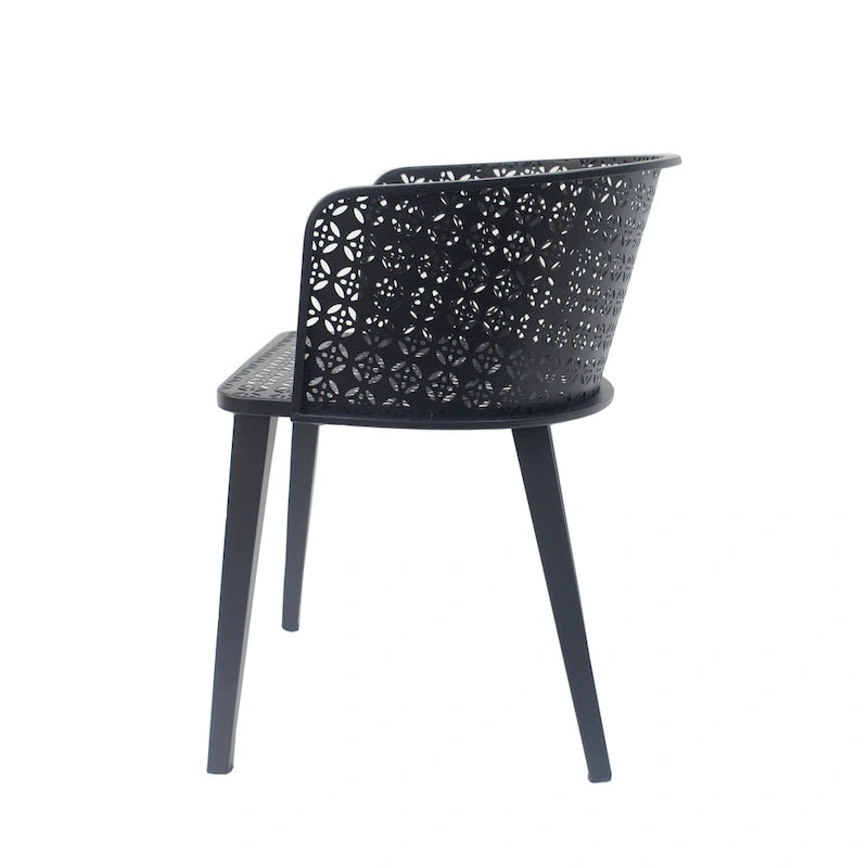 Christopher Knight Home - Milan Durable Outdoor Dining Chair Set for Stylish Gatherings