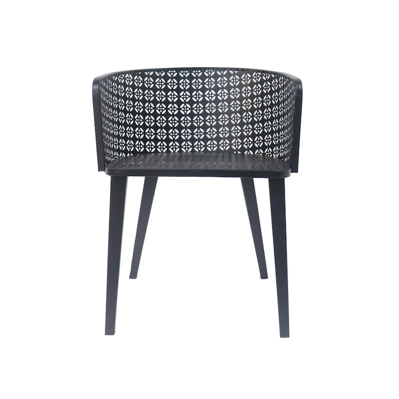 Christopher Knight Home - Milan Durable Outdoor Dining Chair Set for Stylish Gatherings