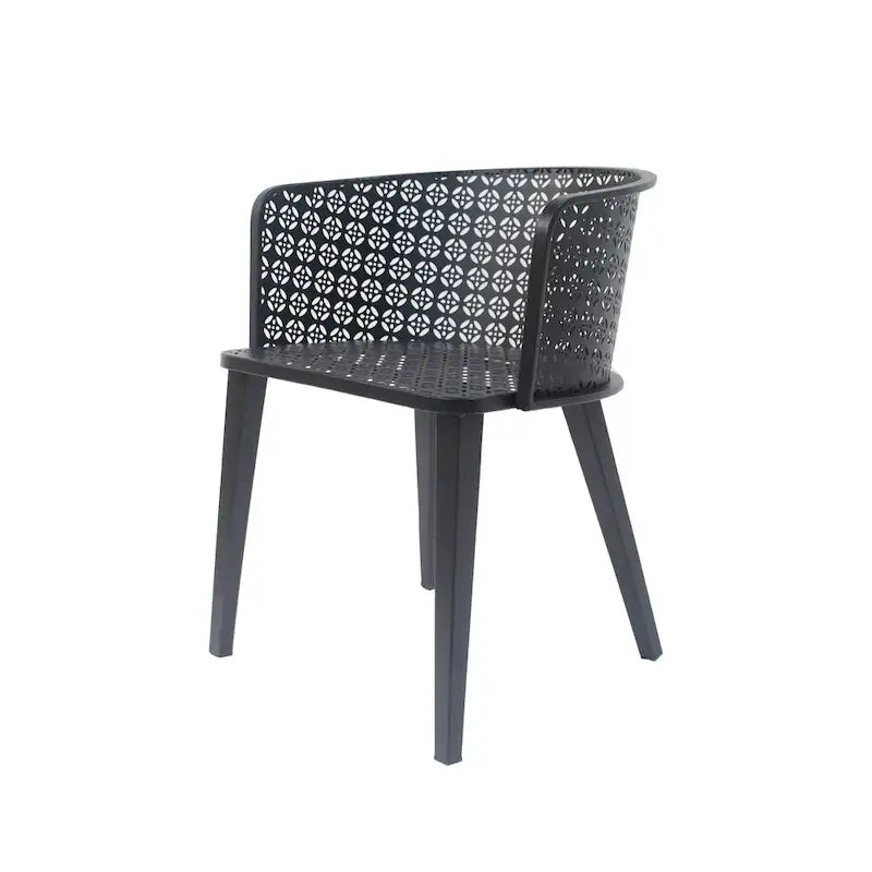 Christopher Knight Home - Milan Durable Outdoor Dining Chair Set for Stylish Gatherings