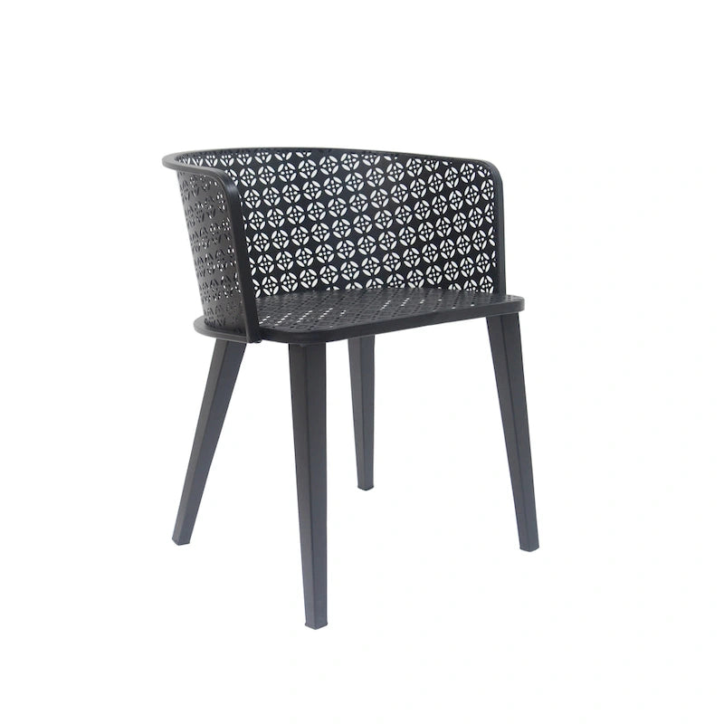 Christopher Knight Home - Milan Durable Outdoor Dining Chair Set for Stylish Gatherings