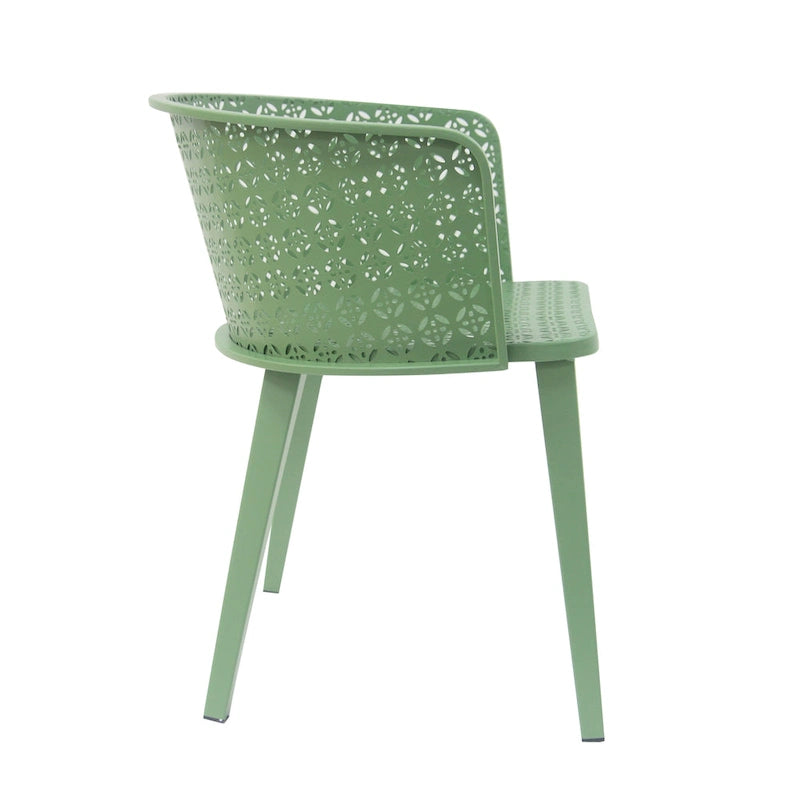 Christopher Knight Home - Milan Durable Outdoor Dining Chair Set for Stylish Gatherings