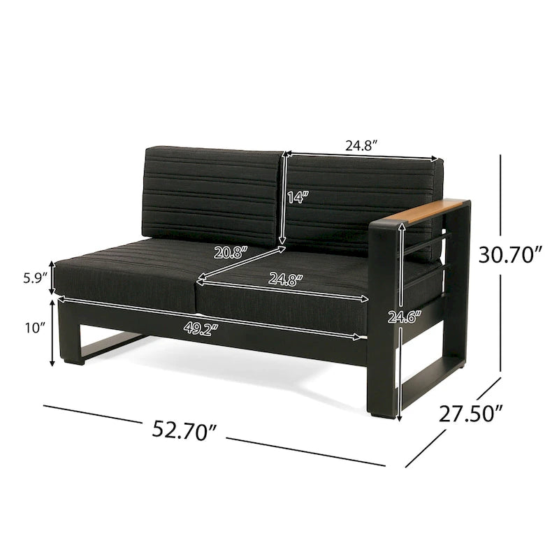 Christopher Knight Home- Mason Propane Fire Pit Table Set with Convenient Tank Holder
