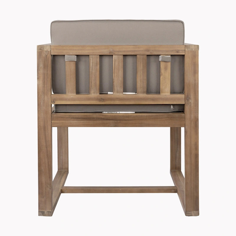 Kaysn Outdoor Acacia Wood Dining Chair (Set of 2) by Christopher Knight Home
