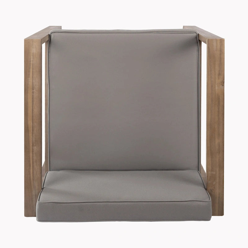 Kaysn Outdoor Acacia Wood Dining Chair (Set of 2) by Christopher Knight Home