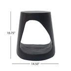 Christopher Knight Home - Emery Hollow Round Wood Grain Side Table