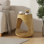 Christopher Knight Home - Emery Hollow Round Wood Grain Side Table