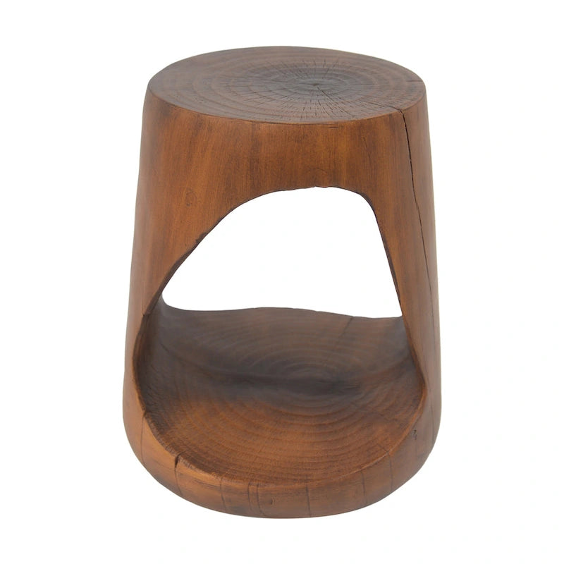 Christopher Knight Home - Emery Hollow Round Wood Grain Side Table