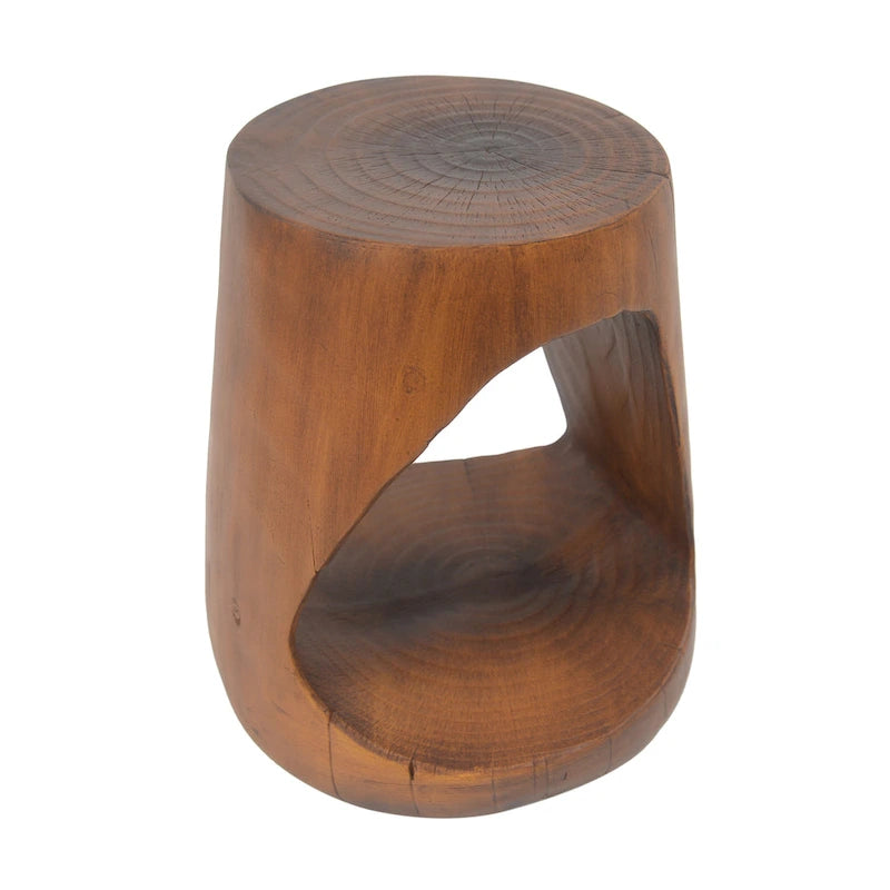 Christopher Knight Home - Emery Hollow Round Wood Grain Side Table