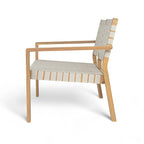 Christopher Knight Home - Hilary Acacia Wood Outdoor Loveseat with Woven Rope, 2-Seater Sofa