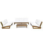 Christopher Knight Home - Sherwood 4-Piece Outdoor Patio Sofa Set