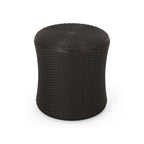 Simone Wicker Storage Side Table by GDFStudio - 19W x 19D x 21H