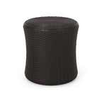 Simone Wicker Storage Side Table by GDFStudio - 19W x 19D x 21H