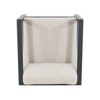 Christopher Knight Home - NAVAN 4-Piece Aluminum Patio Chat Set