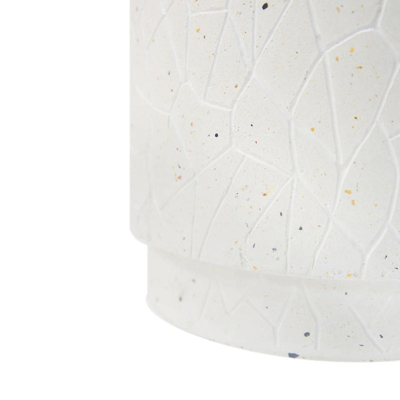 Christopher Knight Home - Ashton Durable Outdoor Side Table with Intricate Terrazzo Texture Design
