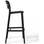 Frond and Form 29.5 Outdoor Patio Poly Plastic Bar Stool (Set of 2)