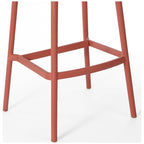 Frond and Form 29.5 Outdoor Patio Poly Plastic Bar Stool (Set of 2)