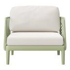 Frond and Form Patio Deep Seating Club Chair with Cushions (Set of 2)