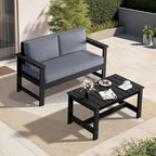 Outdoor Patio HDPE Rectangle Coffee Table