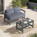 Outdoor Patio HDPE Rectangle Coffee Table