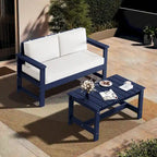 Outdoor Patio HDPE Rectangle Coffee Table
