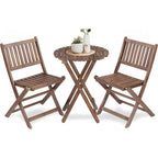 3-Piece Acacia Wood Bistro Set