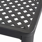 Outdoor Modern Aluminum Dining Table