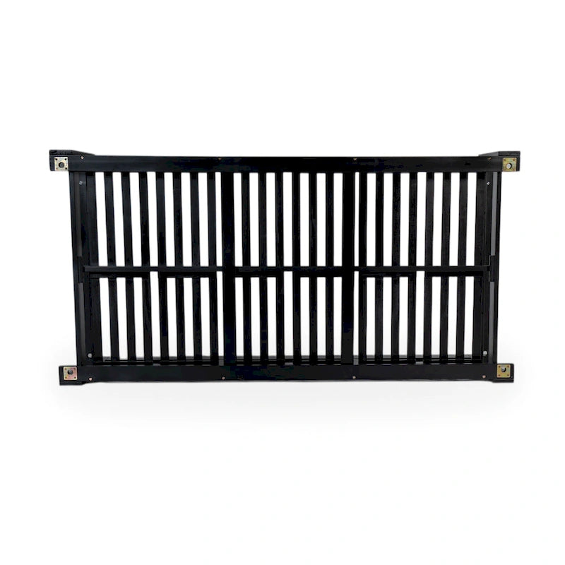 Rustic Elegance Acacia Wood Swing Bed, Farmhouse Daybed with 4 Stylish Colors & 350lb Capacity