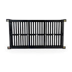 Rustic Elegance Acacia Wood Swing Bed, Farmhouse Daybed with 4 Stylish Colors & 350lb Capacity