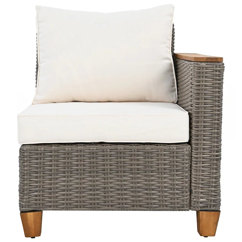 8-Piece Wicker Outdoor Patio Furniture Set