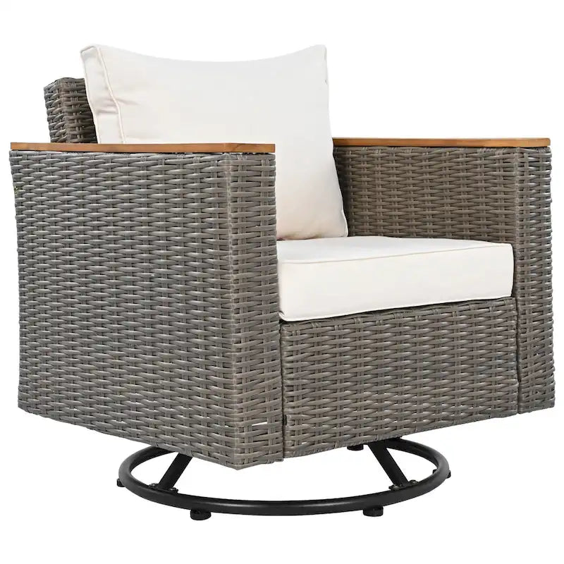 8-Piece Wicker Outdoor Patio Furniture Set