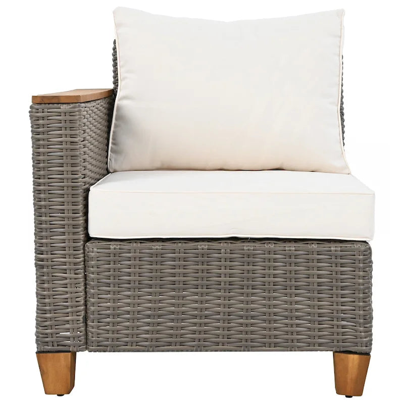 8-Piece Wicker Outdoor Patio Furniture Set