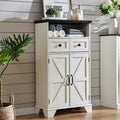 24 Farmhouse Bathroom Floor Cabinet, Wide Bathroom Storage Cabinet