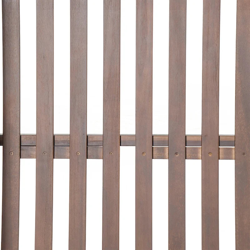 Patio Wooden Twin Size Porch Swing Daybed Frame