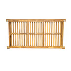Patio Wooden Twin Size Porch Swing Daybed Frame