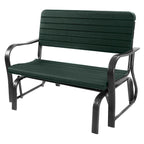 Costway Outdoor Patio Swing Porch Rocker Glider Bench Loveseat Garden