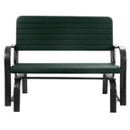 Costway Outdoor Patio Swing Porch Rocker Glider Bench Loveseat Garden