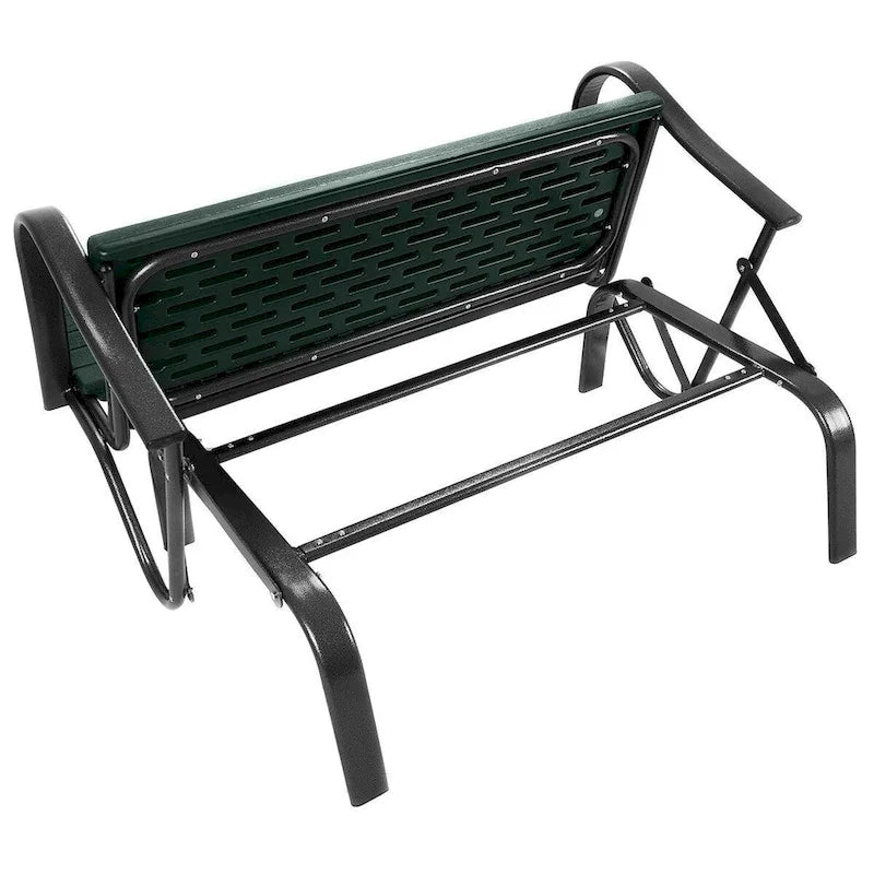 Costway Outdoor Patio Swing Porch Rocker Glider Bench Loveseat Garden